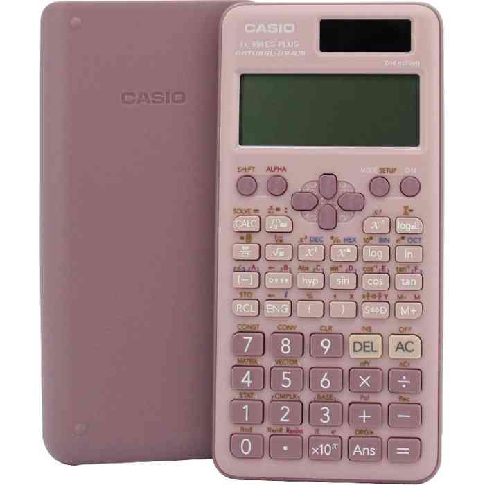 Casio scientific calculator outlet pink